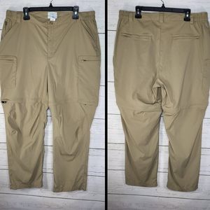 L.L. Bean Tropic Wear Zip Leg Pants